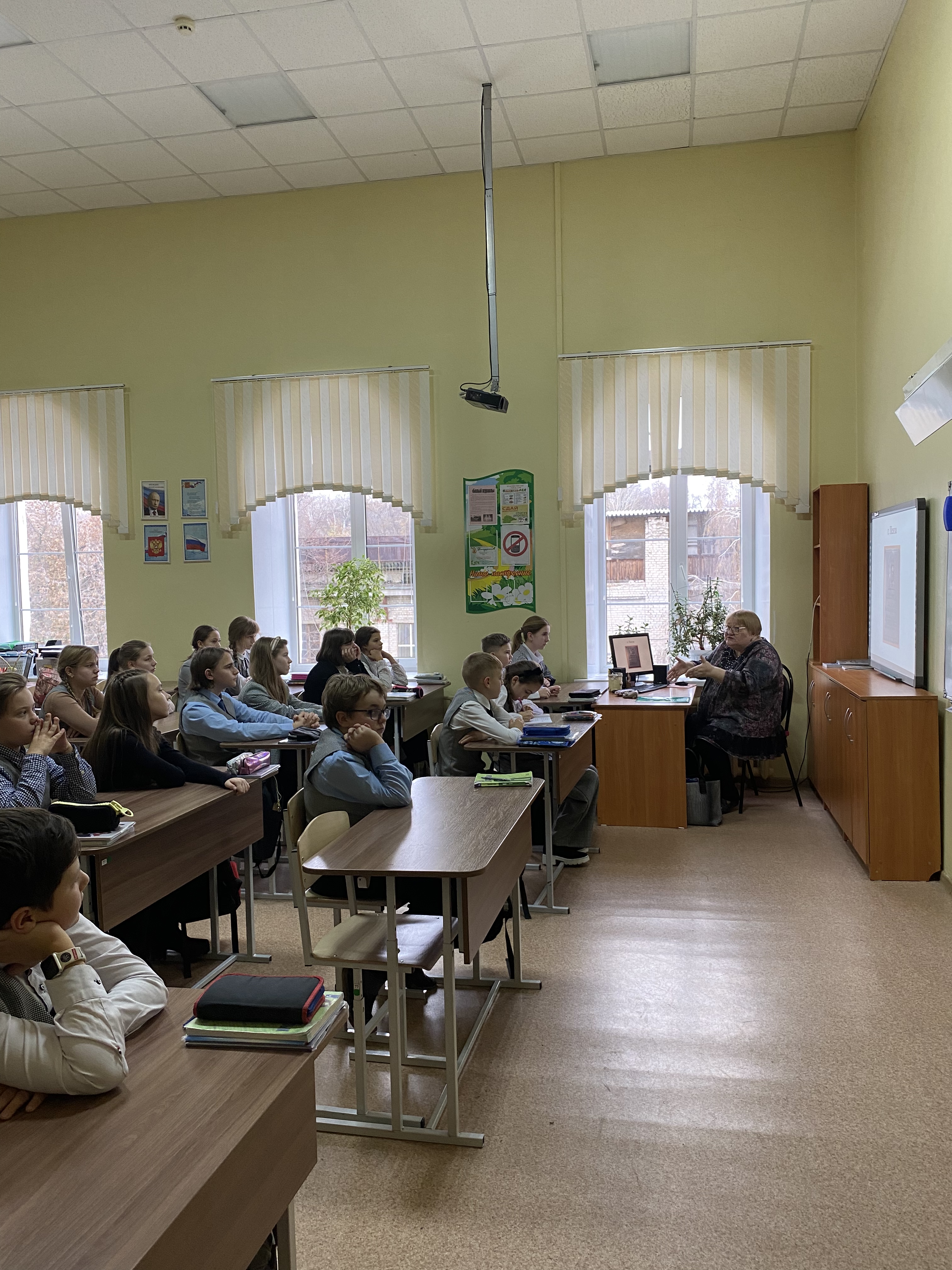 Преподаватели кафедры в гостях у гимназистов